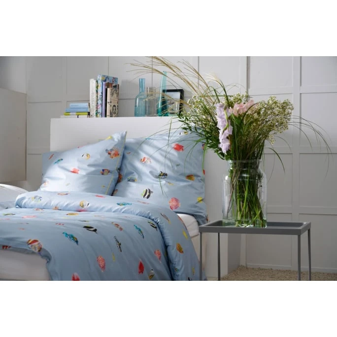 Apelt Moonlight Fidshi Bettwäsche-Set - 155x220 / 80x80 Cm - Hellblau-bunt 4 Apelt Moonlight Fidshi Bettwäsche-Set - 155x220 / 80x80 Cm - Hellblau-bunt – Bild 2