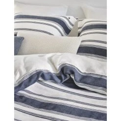 Marc O'Polo Osi Bettwäsche-Garnitur Mit Leinen-Anteil - 135x200 / 80x80 Cm - Blue 6 Marc O'Polo Osi Bettwäsche-Garnitur Mit Leinen-Anteil - 135x200 / 80x80 Cm - Blue -Moooi Shop unnamed file 147