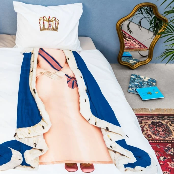 SNURK Queen Bettwäsche-Set - 135x200 / 80x80 Cm - Weiß 4 SNURK Queen Bettwäsche-Set - 135x200 / 80x80 Cm - Weiß – Bild 2