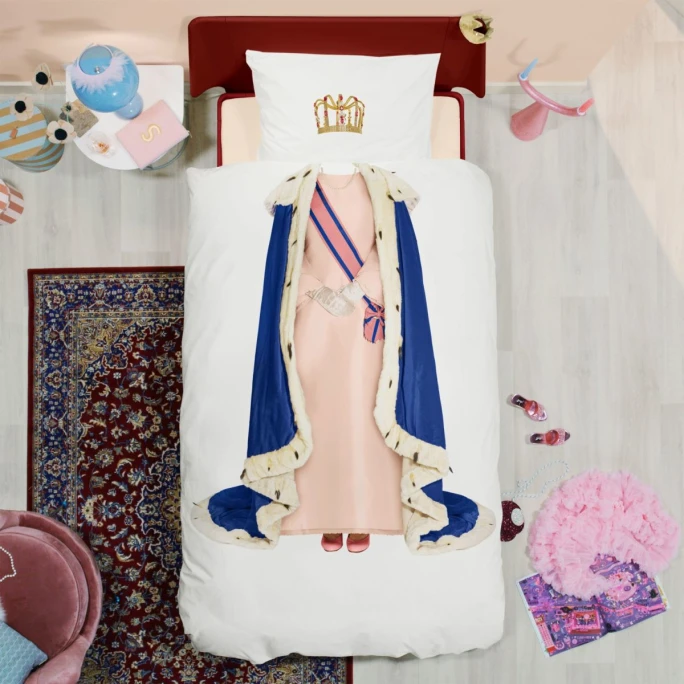 SNURK Queen Bettwäsche-Set - 135x200 / 80x80 Cm - Weiß 5 SNURK Queen Bettwäsche-Set - 135x200 / 80x80 Cm - Weiß – Bild 3