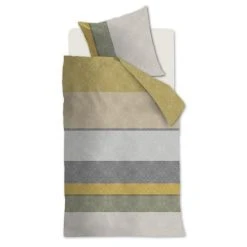 Beddinghouse Colorful Summer Bettwäsche-Set - 155x220 / 80x80 Cm - Gold