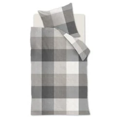 Beddinghouse Jim Bettwäsche-Set - 155x220 / 80x80 Cm - Taupe