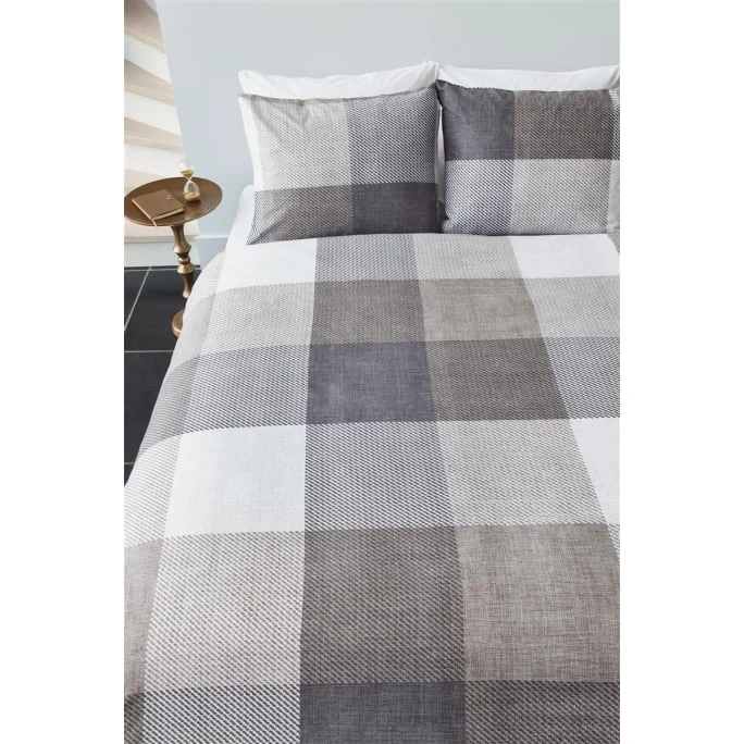 Beddinghouse Jim Bettwäsche-Set - 155x220 / 80x80 Cm - Taupe 7 Beddinghouse Jim Bettwäsche-Set - 155x220 / 80x80 Cm - Taupe – Bild 5