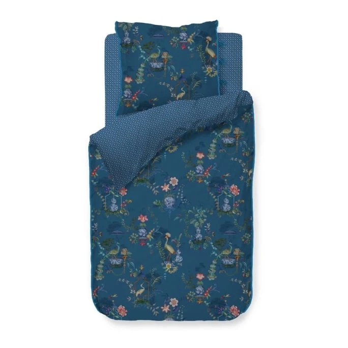Pip Studio Chinese Porcelain Bettwäsche-Set - 155x220 / 80x80 Cm - Blau 3 Pip Studio Chinese Porcelain Bettwäsche-Set - 155x220 / 80x80 Cm - Blau