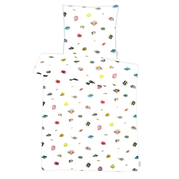 Apelt Moonlight Fidshi Bettwäsche-Set - 135x200 / 80x80 Cm - Weiß-bunt 3 Apelt Moonlight Fidshi Bettwäsche-Set - 135x200 / 80x80 Cm - Weiß-bunt