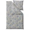 Södahl Foliage Bio Bettwäsche-Set - 135x200 / 80x80 Cm - Indigo