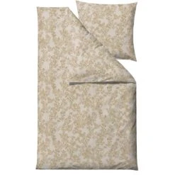 Södahl Blossom Bettwäsche-Set - 155x220 / 80x80 Cm - Golden
