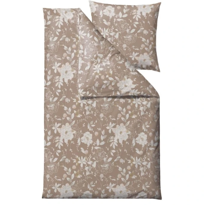 Södahl Garden Bloom Bettwäsche- Set - 155x220 / 80x80 Cm - Beige 3 Södahl Garden Bloom Bettwäsche- Set - 155x220 / 80x80 Cm - Beige