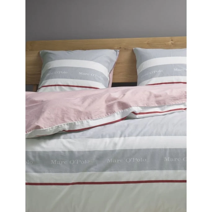 Marc O'Polo Mala Bettwäsche-Set - 135x200 / 80x80 Cm - Pink 5 Marc O'Polo Mala Bettwäsche-Set - 135x200 / 80x80 Cm - Pink – Bild 3