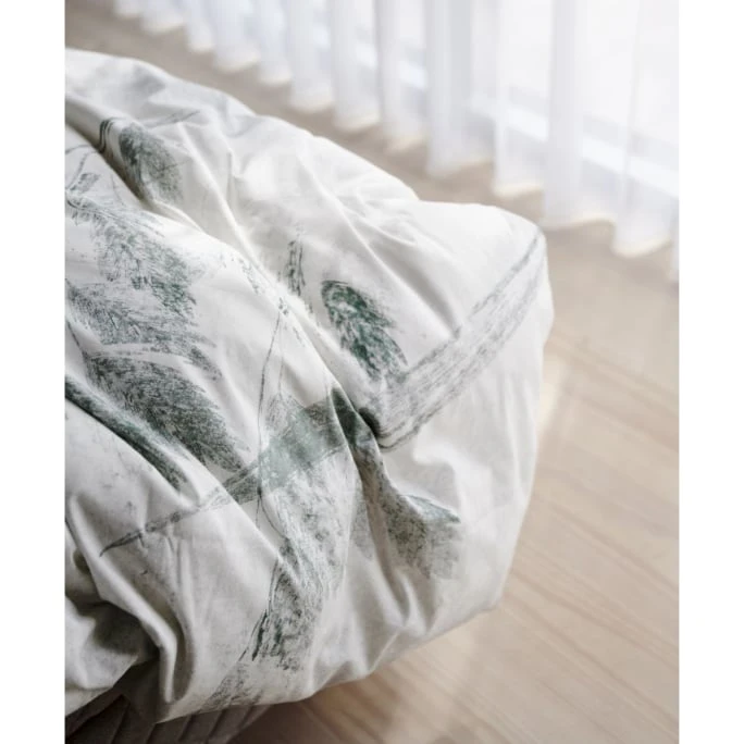 Södahl Grass Bio Bettwäsche-Set - 135x200 / 80x80 Cm - Jade Green 8 Södahl Grass Bio Bettwäsche-Set - 135x200 / 80x80 Cm - Jade Green – Bild 6