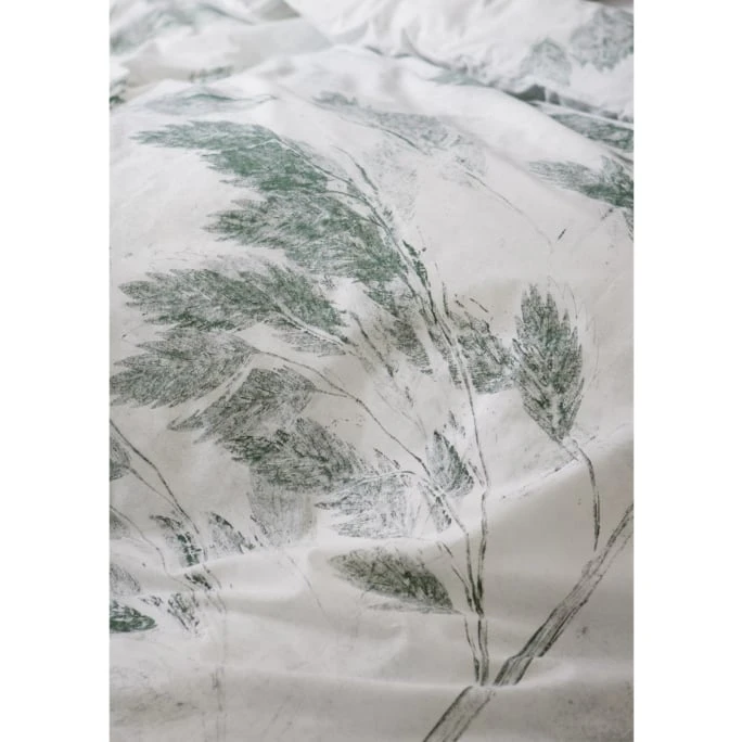 Södahl Grass Bio Bettwäsche-Set - 135x200 / 80x80 Cm - Jade Green 9 Södahl Grass Bio Bettwäsche-Set - 135x200 / 80x80 Cm - Jade Green – Bild 7