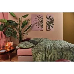 At Home Feel Warm Bettwäsche-Set - 135x200 / 80x80 Cm - Grün 7 At Home Feel Warm Bettwäsche-Set - 135x200 / 80x80 Cm - Grün -Moooi Shop unnamed file 1623
