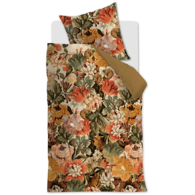 At Home Memory Bettwäsche-Set - 155x220 / 80x80 Cm - Ocker 3 At Home Memory Bettwäsche-Set - 155x220 / 80x80 Cm - Ocker