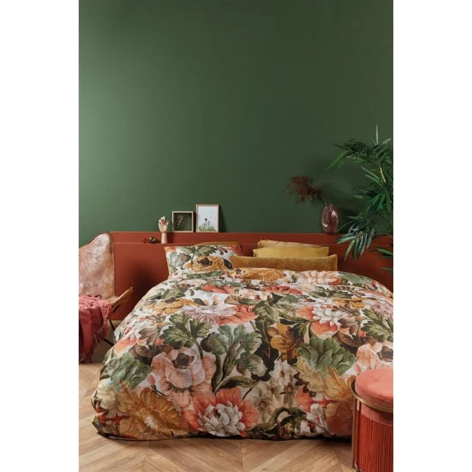 At Home Memory Bettwäsche-Set - 155x220 / 80x80 Cm - Ocker 4 At Home Memory Bettwäsche-Set - 155x220 / 80x80 Cm - Ocker – Bild 2