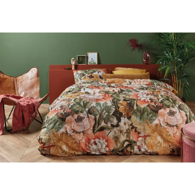 At Home Memory Bettwäsche-Set - 155x220 / 80x80 Cm - Ocker 5 At Home Memory Bettwäsche-Set - 155x220 / 80x80 Cm - Ocker – Bild 3