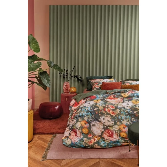 At Home History Bettwäsche-Set - 155x220 / 80x80 Cm - Grün 4 At Home History Bettwäsche-Set - 155x220 / 80x80 Cm - Grün – Bild 2