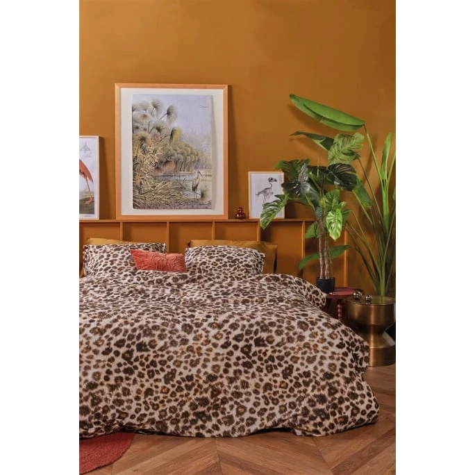 At Home Animal Twist Bettwäsche-Set - 155x220 / 80x80 Cm - Natur 4 At Home Animal Twist Bettwäsche-Set - 155x220 / 80x80 Cm - Natur – Bild 2