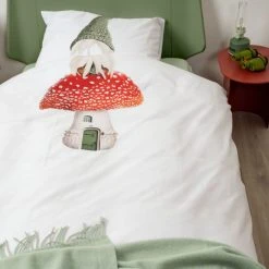 SNURK Gnome Homeboy Bettwäsche-Set - 135x200 / 80x80 Cm - White 9 SNURK Gnome Homeboy Bettwäsche-Set - 135x200 / 80x80 Cm - White -Moooi Shop unnamed file 1653