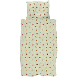 SNURK Macarons Bettwäsche-Set - 135x200 / 80x80 Cm - Green