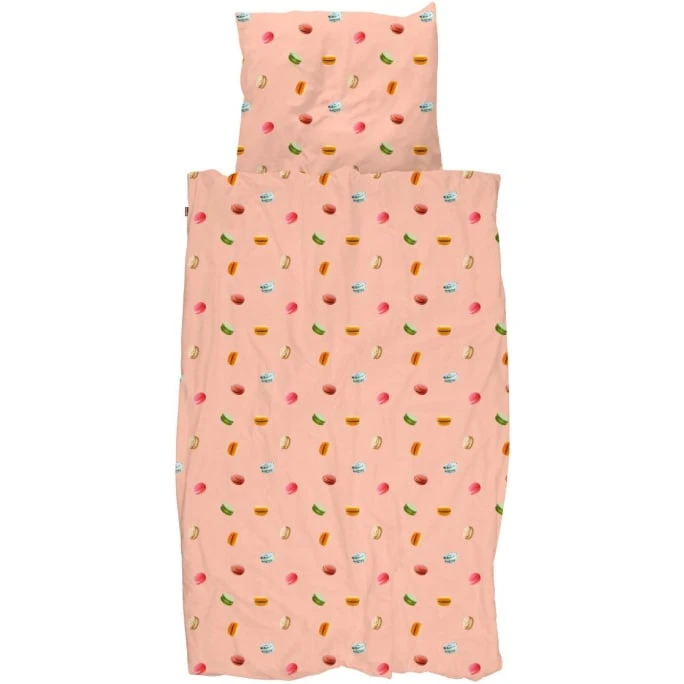 SNURK Macarons Bettwäsche-Set - 135x200 / 80x80 Cm - Pink 3 SNURK Macarons Bettwäsche-Set - 135x200 / 80x80 Cm - Pink