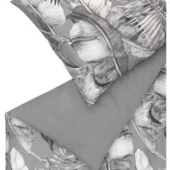 Schöner Wohnen Jungle Mood Bettwäsche-Set - 155x220 / 80x80 Cm - Grau 9 Schöner Wohnen Jungle Mood Bettwäsche-Set - 155x220 / 80x80 Cm - Grau -Moooi Shop unnamed file 1674