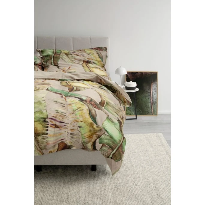 Schöner Wohnen Jungle Mood Bettwäsche-Set - 135x200 / 80x80 Cm - Nude 4 Schöner Wohnen Jungle Mood Bettwäsche-Set - 135x200 / 80x80 Cm - Nude – Bild 2