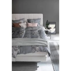 Schöner Wohnen Jungle Leaves Bettwäsche-Set - 155x220 / 80x80 Cm - Grau -Moooi Shop unnamed file 1683