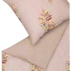 Schöner Wohnen Jungle Leaves Bettwäsche-Set - 135x200 / 80x80 Cm - Nude -Moooi Shop unnamed file 1687