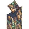 Schöner Wohnen Jungle Leaves Bettwäsche-Set - 135x200 / 80x80 Cm - Marine 2 Schöner Wohnen Jungle Leaves Bettwäsche-Set - 135x200 / 80x80 Cm - Marine -Moooi Shop unnamed file 1688