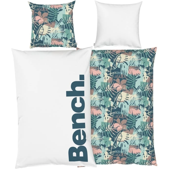 Bench Hawaii Bettwäsche-Set Aus Renforcé-Baumwolle - 135x200 / 80x80 Cm - Bunt 4 Bench Hawaii Bettwäsche-Set Aus Renforcé-Baumwolle - 135x200 / 80x80 Cm - Bunt – Bild 2