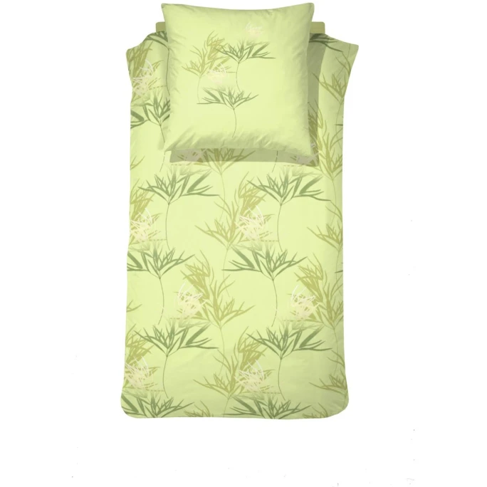 Damai Pumila Bettwäsche-Set Aus Renforcé-Baumwolle - 135x200 / 80x80 Cm - Reed 3 Damai Pumila Bettwäsche-Set Aus Renforcé-Baumwolle - 135x200 / 80x80 Cm - Reed