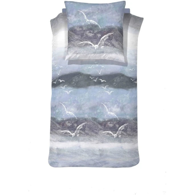 Damai Freestyle Bettwäsche-Set Aus Renforcé-Baumwolle - 135x200 / 80x80 Cm - Sky Blue 3 Damai Freestyle Bettwäsche-Set Aus Renforcé-Baumwolle - 135x200 / 80x80 Cm - Sky Blue