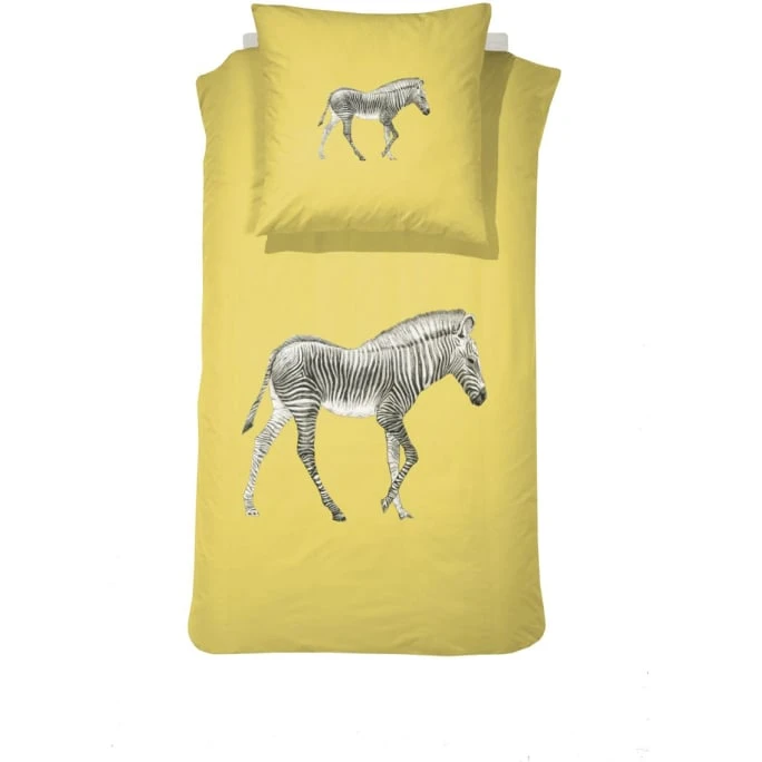 Damai Sonny Bettwäsche-Set Aus Renforcé-Baumwolle - 135x200 / 80x80 Cm - Yellow 4 Damai Sonny Bettwäsche-Set Aus Renforcé-Baumwolle - 135x200 / 80x80 Cm - Yellow – Bild 2