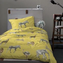 Damai Sonny Bettwäsche-Set Aus Renforcé-Baumwolle - 135x200 / 80x80 Cm - Yellow 9 Damai Sonny Bettwäsche-Set Aus Renforcé-Baumwolle - 135x200 / 80x80 Cm - Yellow -Moooi Shop unnamed file 1758