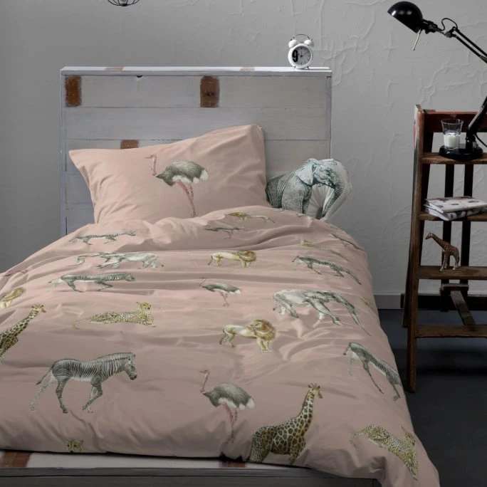 Damai Sloane Bettwäsche-Set Aus Renforcé-Baumwolle - 135x200 / 80x80 Cm - Pink 10 Damai Sloane Bettwäsche-Set Aus Renforcé-Baumwolle - 135x200 / 80x80 Cm - Pink – Bild 8