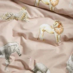 Damai Sloane Bettwäsche-Set Aus Renforcé-Baumwolle - 135x200 / 80x80 Cm - Pink 24 Damai Sloane Bettwäsche-Set Aus Renforcé-Baumwolle - 135x200 / 80x80 Cm - Pink -Moooi Shop unnamed file 1769