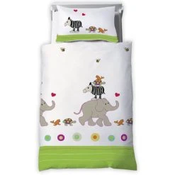 Fleuresse Dream Art Kids Kinderbettwäsche Aus Renforcé - 100x135 / 40x60 Cm - Multicolour