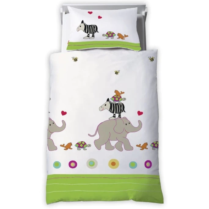 Fleuresse Dream Art Kids Kinderbettwäsche Aus Renforcé - 100x135 / 40x60 Cm - Multicolour 3 Fleuresse Dream Art Kids Kinderbettwäsche Aus Renforcé - 100x135 / 40x60 Cm - Multicolour