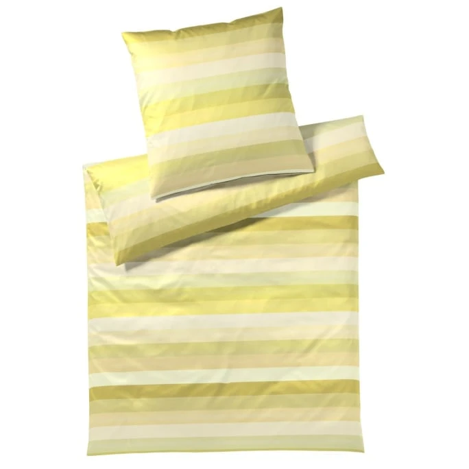 Elegante Fresh Bettwäsche Aus Mako-Batist - 135x200 / 80x80 Cm - Sun 3 Elegante Fresh Bettwäsche Aus Mako-Batist - 135x200 / 80x80 Cm - Sun