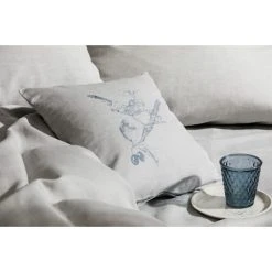 Elegante Zaunkönig Bettwäsche-Set Aus Halbleinen - 135x200 / 40x80 Cm - Graublau 11 Elegante Zaunkönig Bettwäsche-Set Aus Halbleinen - 135x200 / 40x80 Cm - Graublau -Moooi Shop unnamed file 1830