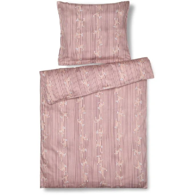 Kay Bojesen Babies Affe Junior Bettwäsche-Set Aus Baumwollsatin - 100x140 / 40x45 Cm - Rosa 3 Kay Bojesen Babies Affe Junior Bettwäsche-Set Aus Baumwollsatin - 100x140 / 40x45 Cm - Rosa