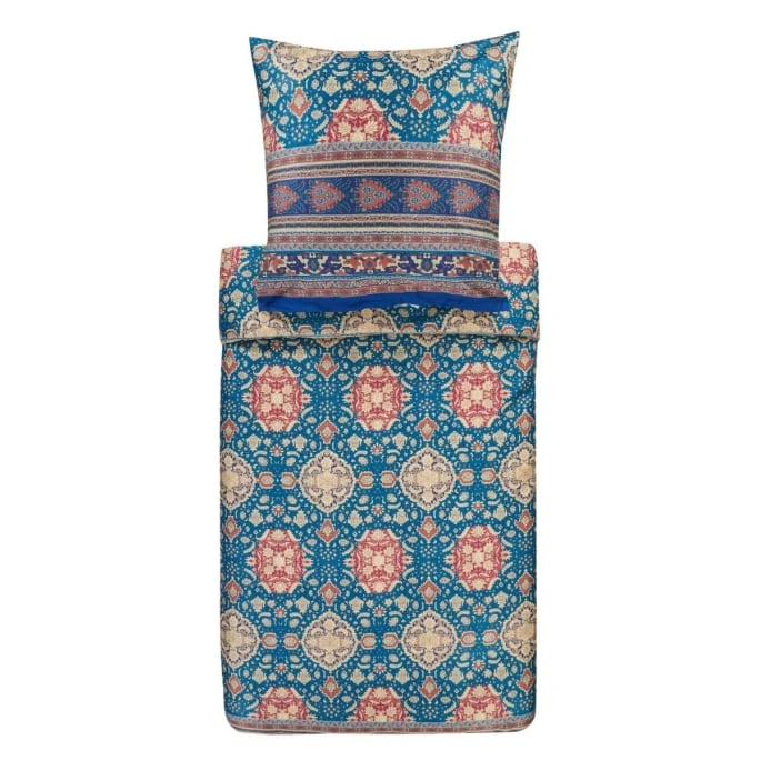 Bassetti PIAZZA SAN MARCO Bettwäsche-Garnitur - 135x200 / 80x80 Cm - B1-blu 3 Bassetti PIAZZA SAN MARCO Bettwäsche-Garnitur - 135x200 / 80x80 Cm - B1-blu