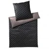 JOOP! Cornflower Double Bettwäsche Aus Mako-Satin - 135x200 / 80x80 Cm - Shiny Black -Moooi Shop unnamed file 1866