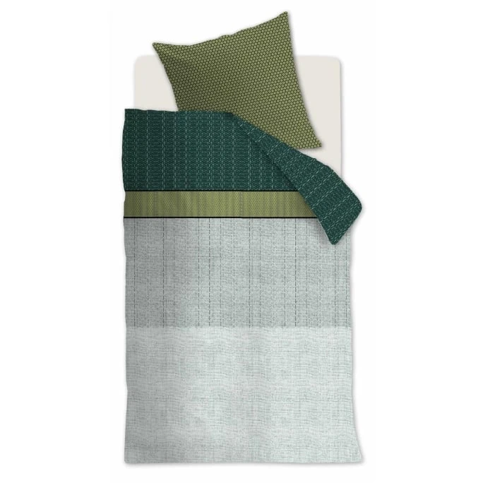 Beddinghouse Camaro Bettwäsche-Set - 135x200 / 80x80 Cm - Grün 3 Beddinghouse Camaro Bettwäsche-Set - 135x200 / 80x80 Cm - Grün
