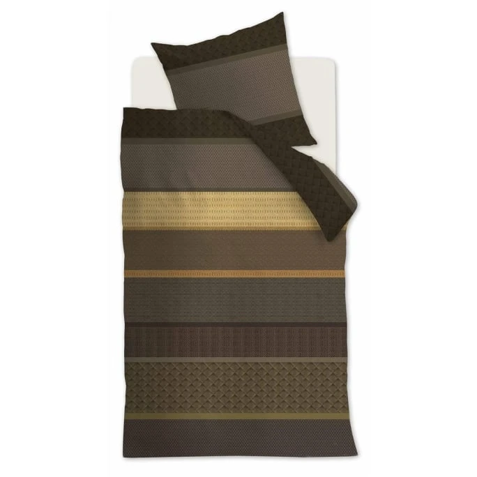 Beddinghouse Observer Bettwäsche-Set - 155x220 / 80x80 Cm - Gold 3 Beddinghouse Observer Bettwäsche-Set - 155x220 / 80x80 Cm - Gold