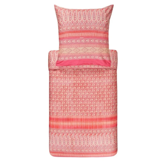 Bassetti PIAZZA DUCALE Bettwäsche-Set - 135x200 / 80x80 Cm - P1 - Rosa 3 Bassetti PIAZZA DUCALE Bettwäsche-Set - 135x200 / 80x80 Cm - P1 - Rosa