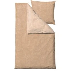 Södahl Infinity Bio Bettwäsche-Set - 135x200 / 80x80 Cm - Camel
