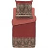 Bassetti SABBIONETA Bettwäsche-Set Aus Baumwollsatin - 135x200 / 80x80 Cm - R1-rot -Moooi Shop unnamed file 1932
