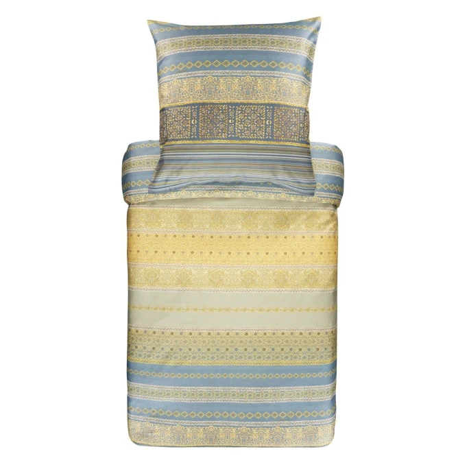 Bassetti ITALIANA IN ALGERI Bettwäsche-Set - 155x220 / 80x80 Cm - G1-grau 3 Bassetti ITALIANA IN ALGERI Bettwäsche-Set - 155x220 / 80x80 Cm - G1-grau