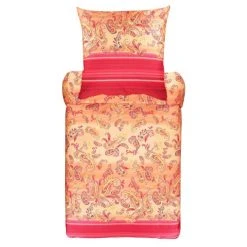 Bassetti TOSCA Bettwäsche-Set - 155x220 / 80x80 Cm - O1-orange